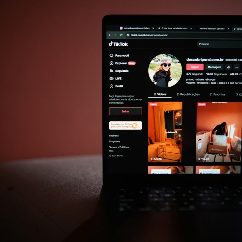 A laptop computer sitting on top of a table